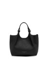 Borsa Dua in pelle nera