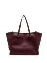 Borsa Marcella in pelle rosso scuro