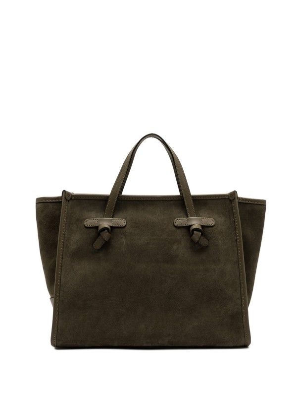 Borsa Miss Marcella marrone in pelle scamosciata Borsa Miss Marcella marrone in pelle scamosciata