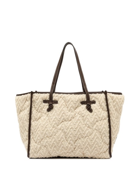 Marcella reversible beige bag