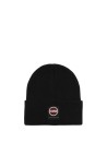 Cappello nero con risvolto