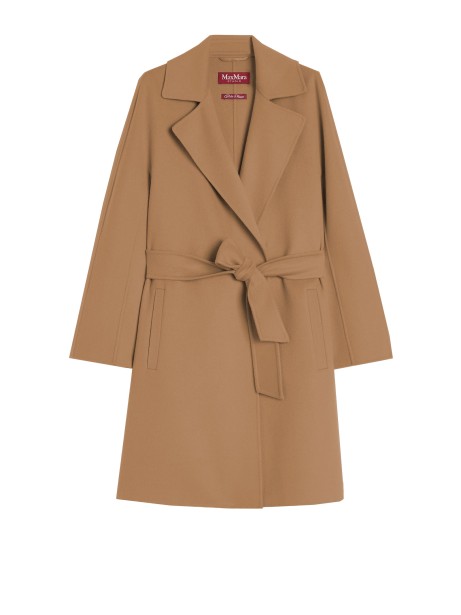Camel Coat with Belt