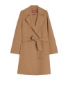 Cappotto cammello con cintura
