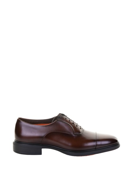 Francesina uomo marrone in pelle