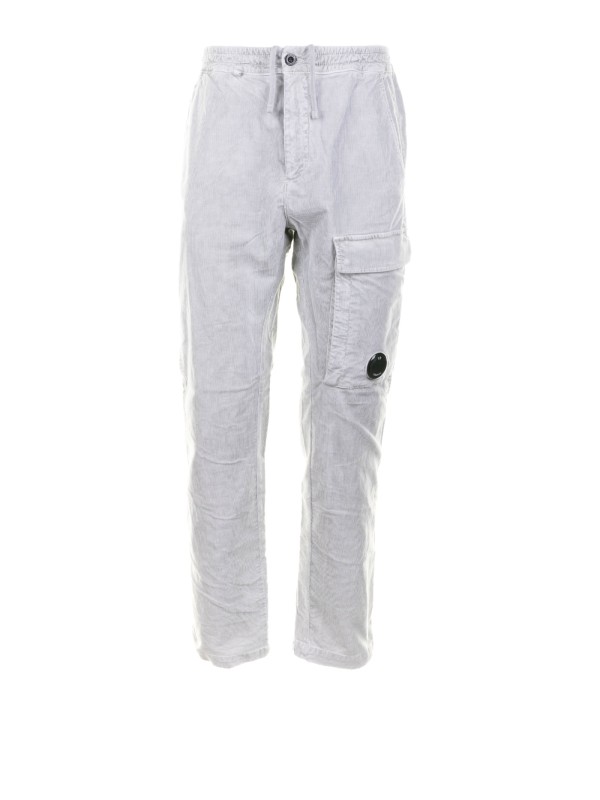 Pantaloni in tessuto grigio Pantaloni in tessuto grigio