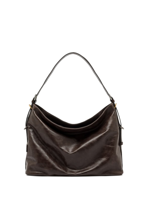 Borsa Astrid in pelle marrone