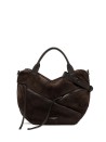 Borsa Shania in pelle scamosciata