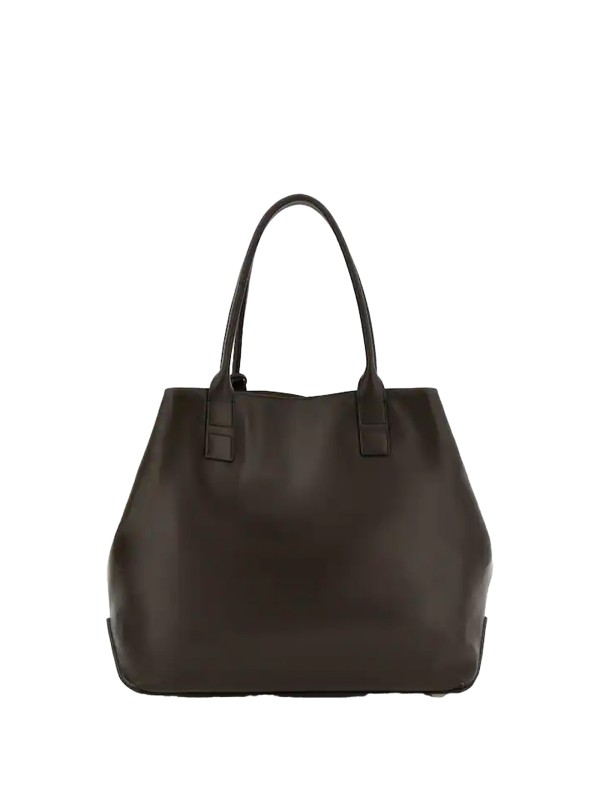 Borsa in pelle marrone