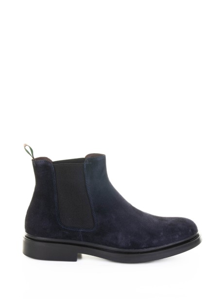 Beatles blu in suede
