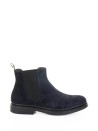 Beatles blu in suede