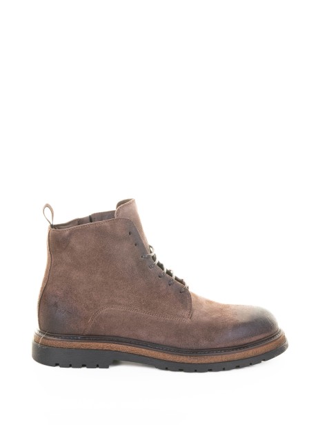 Pedula in suede tortora