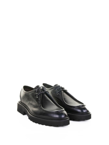 Francesina nera in pelle 2