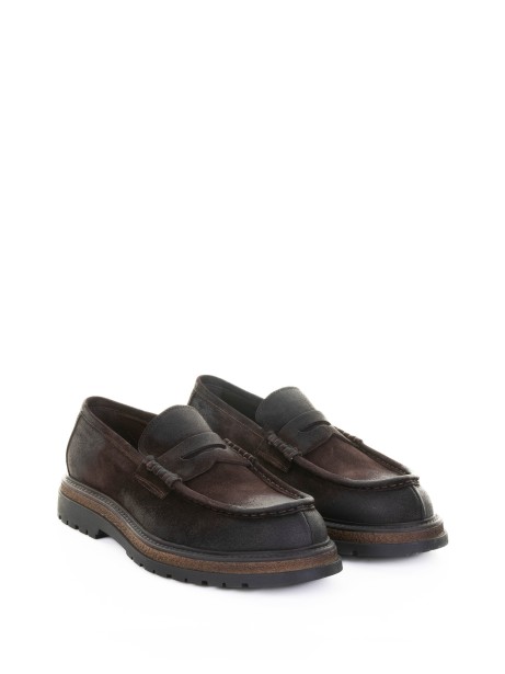 Dark Brown Suede Moccasin 2