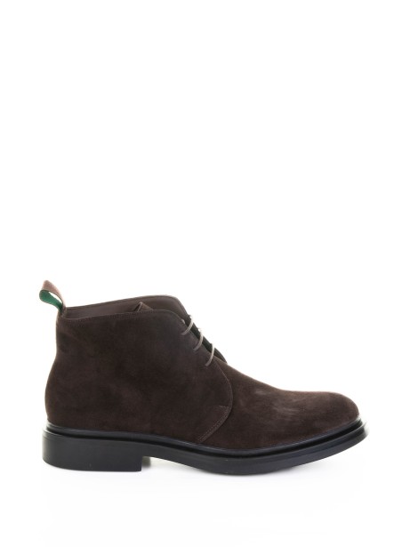 Dark Brown Suede Boot