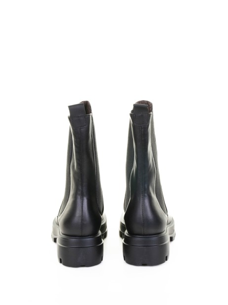 Beatles nero in pelle