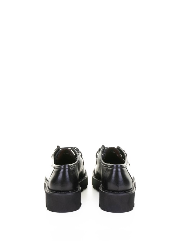 Beatles flat black leather