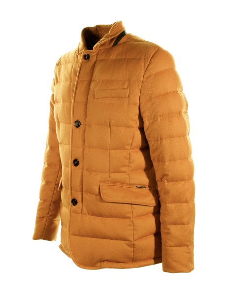 Giubbino arancio blazer trapuntato 2