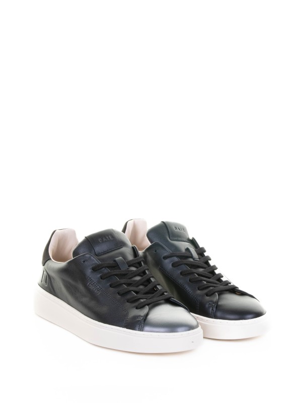 Levante Black Leather Sneaker