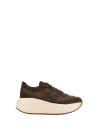 Sneakers  H696 donna in pelle scamosciata