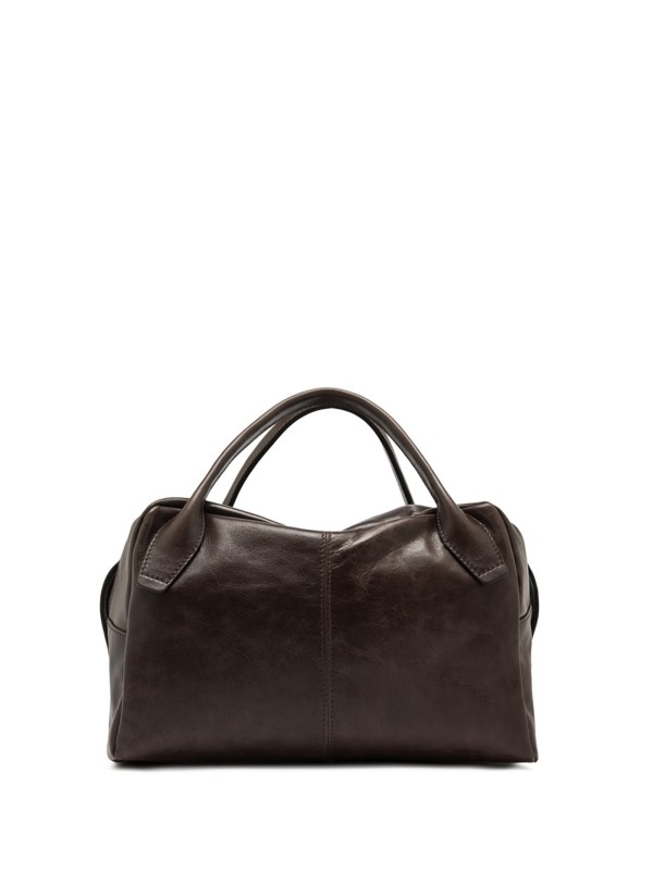 Borsa Emily marrone in pelle effetto vintage