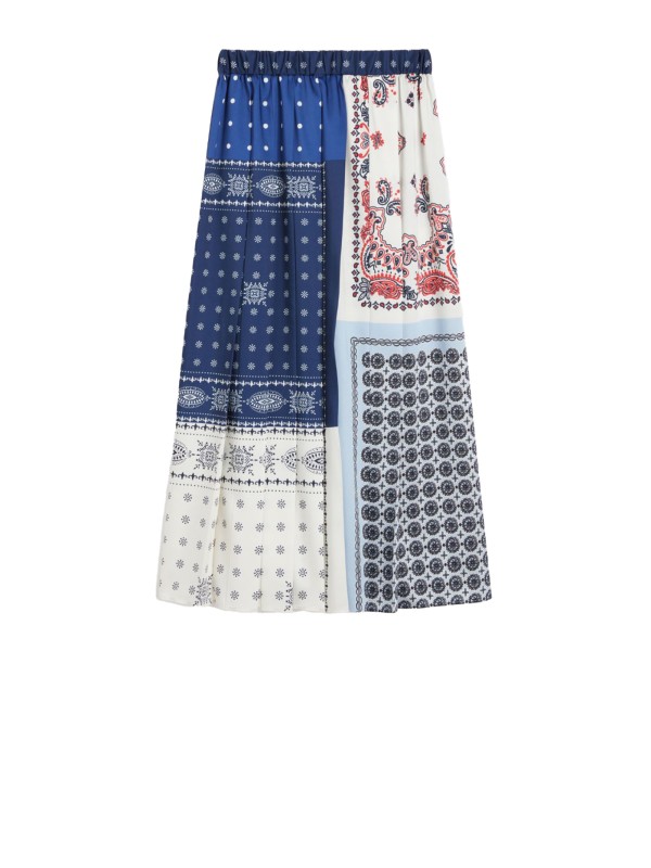 Gonna lunga motivo bandana