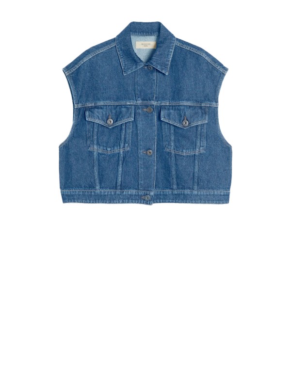 Gilet in denim