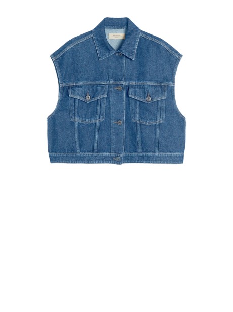 Gilet in denim