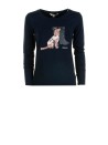 Maglia a maniche lunghe con stampa