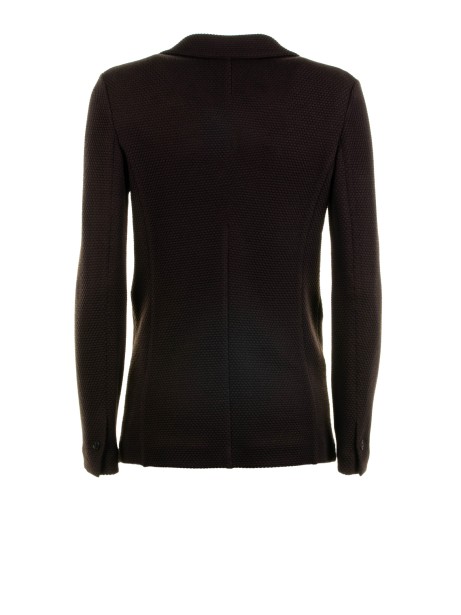 Giacca donna monopetto corteccia a nido d'ape