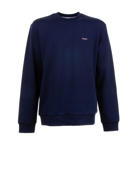 Maglia girocollo blu