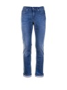Jeans uomo in denim blu