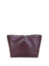 Borsa Folio rossa in pelle medio-piccola