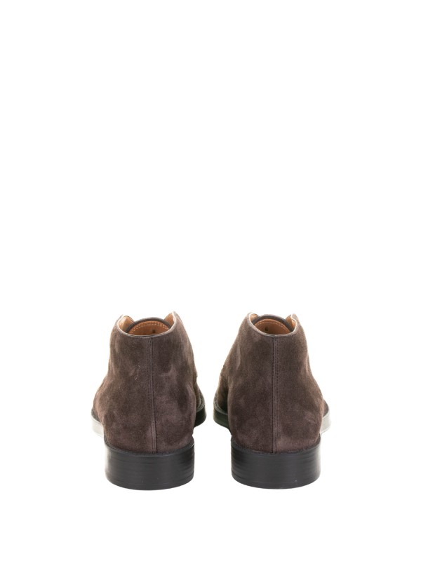 Stivaletti marroni in suede