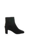 Stivaletto nero in suede