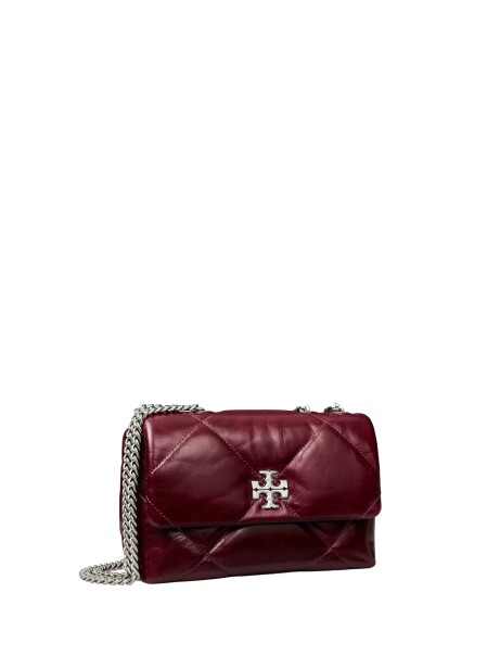 Borsa Small Kira Diamond Quild rossa in pelle