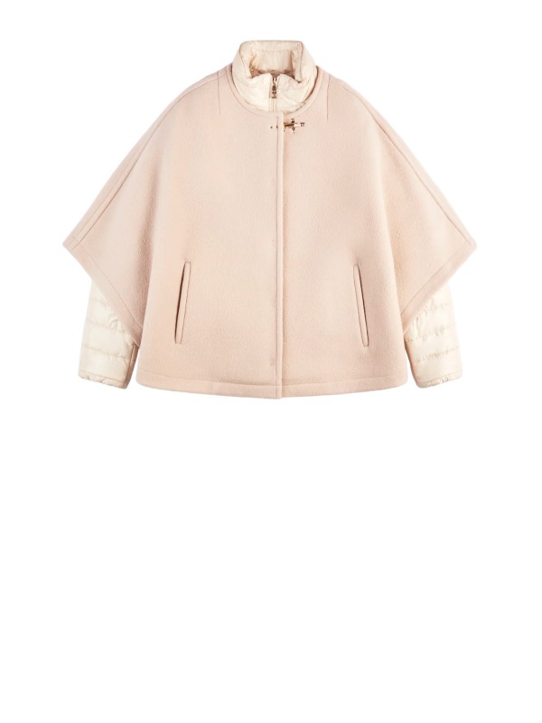 Cappa double staccabile trapuntata con zip Cappa double staccabile trapuntata con zip