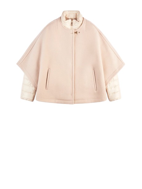 Cappa double staccabile trapuntata con zip Cappa double staccabile trapuntata con zip