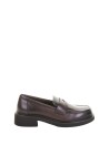 Women's Moccasin in Dark Brown Leather