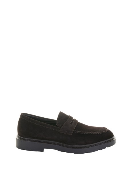 Mocassino uomo cacao in suede