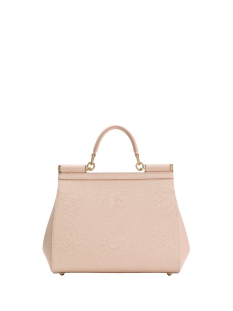 Borsa a mano Sicily grande in pelle Dauphine