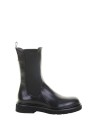 Beatles nero in pelle donna