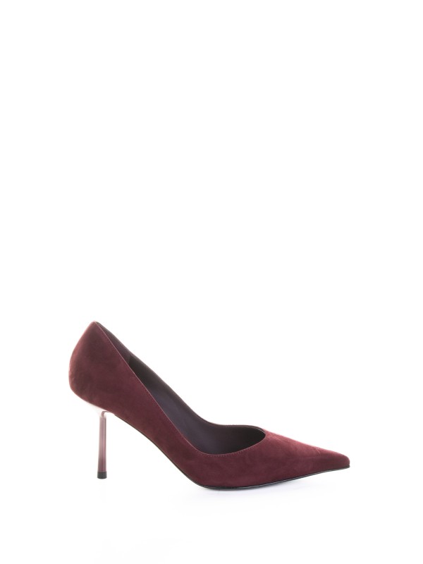 Bella Pumps in Cherry Velvet