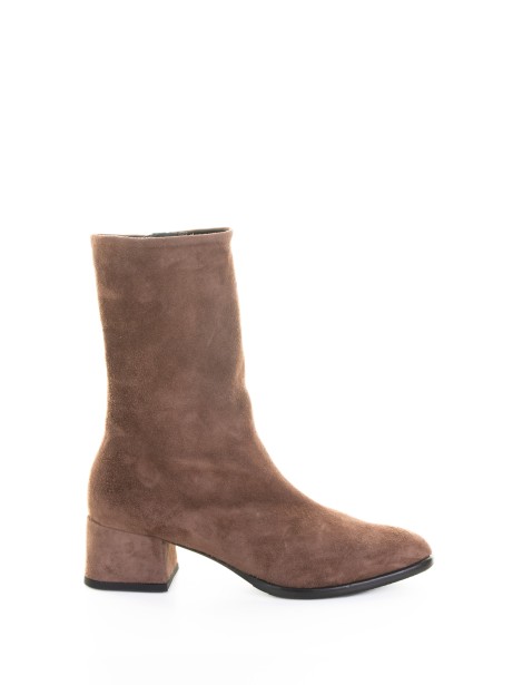 Brown Suede Ankle Boot