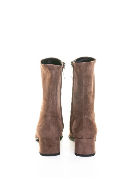 Brown Suede Ankle Boot
