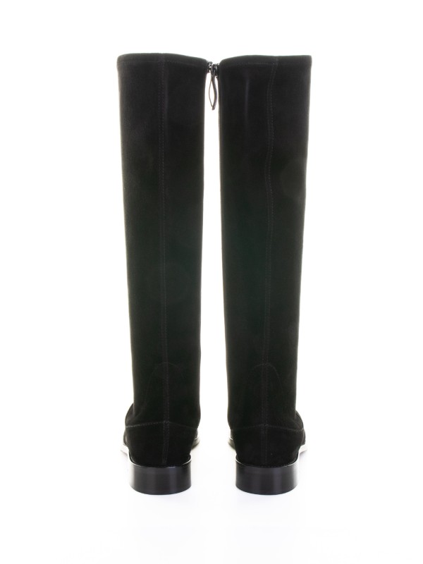 Black Suede Boot