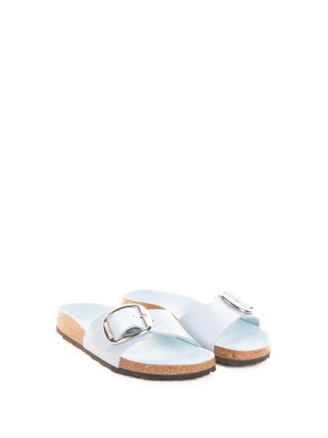 Madrid Big Buckle light blue slipper
