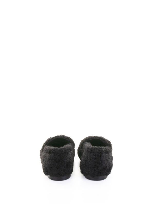 Black Teddy Moccasin