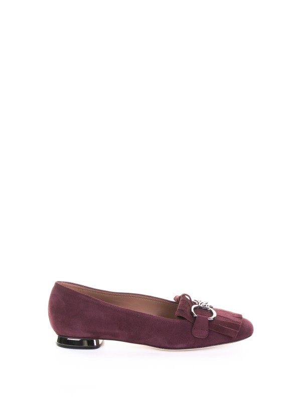Mocassino pantofola bordeaux in suede Mocassino pantofola bordeaux in suede