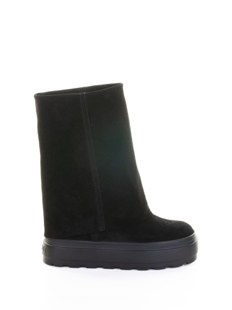 Stivale double face in suede Stivale double face in suede