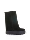 Stivale double face in suede